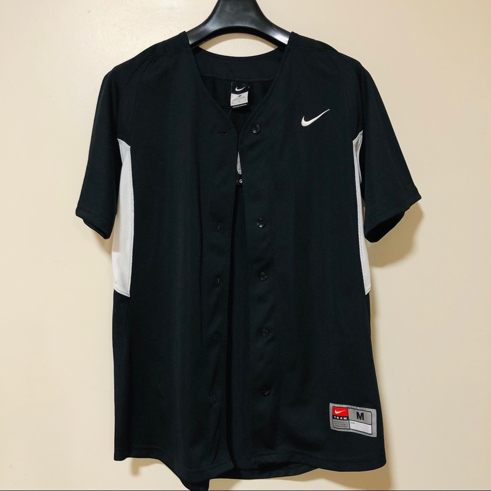 🗣 3/$30 Nike Black Baseball Jersey NWT